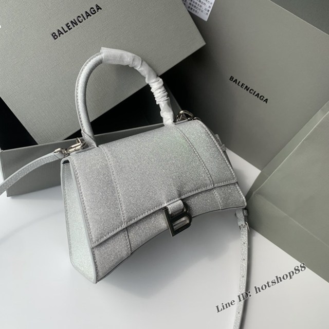 Balenciaga專櫃爆款手提女包 巴黎世家2022春季最新款滿天星Hourglass沙漏包 款號：8895 fyj1145